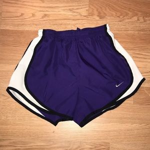 Woman’s Purple Nike Running Shorts